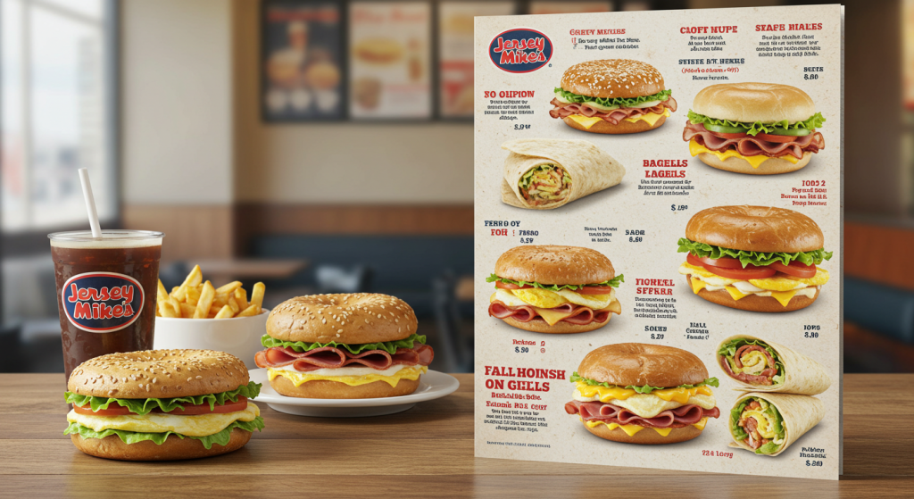 jersey mike breakfast menu feature image